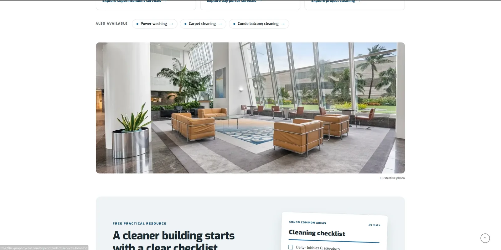 BEX Property Care — Screenshot 1