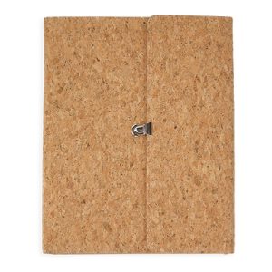 CARPETA CON BLOC CORCHO NATURAL "JACMEL"