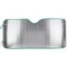 PARASOL METALICO COCHE 2 CARAS RIBETE AZUL - Imagen 4