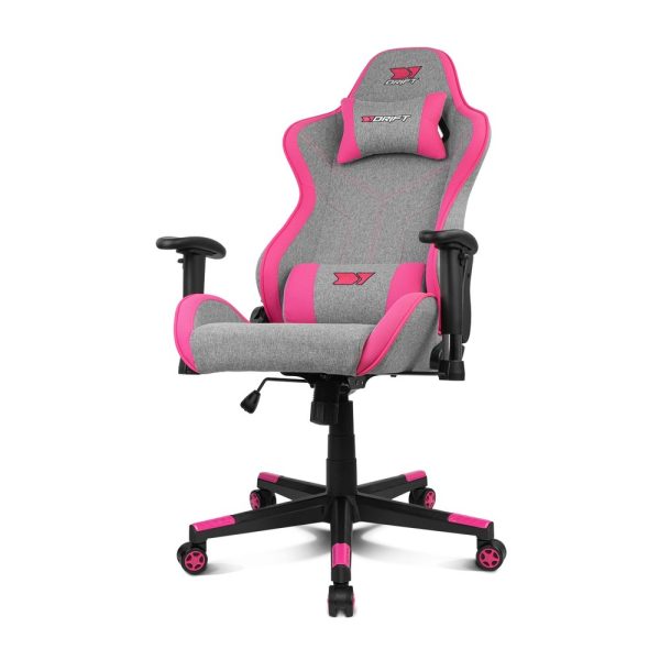 SILLA GAMING DRIFT DR90 PRO GREY-PINK - Imagen 6