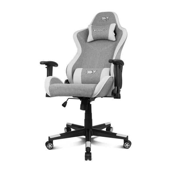 SILLA GAMING DRIFT DR90 PRO GREY-WHITE - Imagen 6