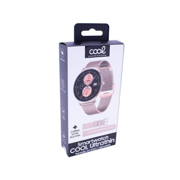 SMARTWATCH COOL AMOLED ULTRATHIN ROSA - Imagen 6