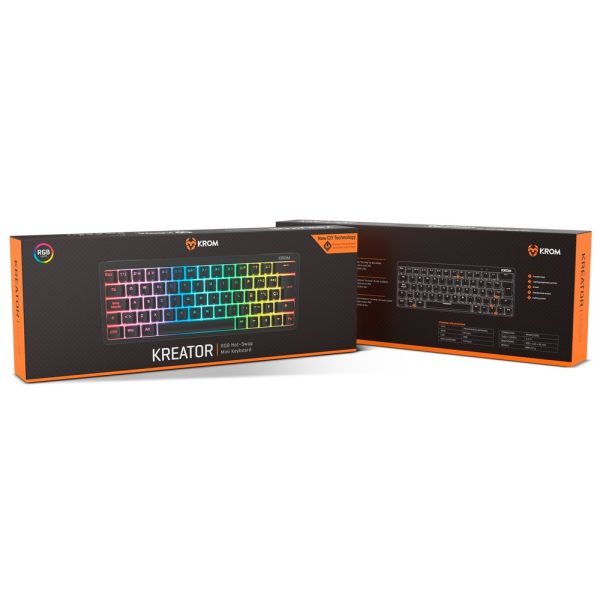 TECLADO MECANICO KROM KREATOR - Imagen 7