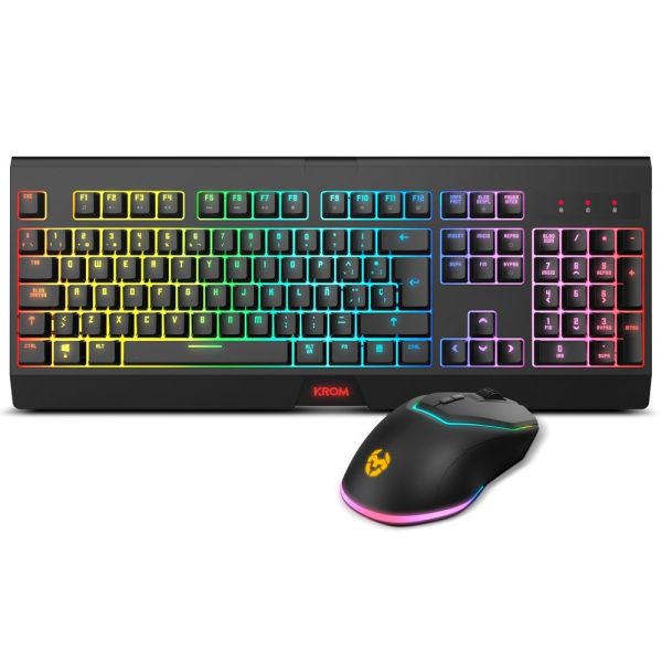 TECLADO+RATON KROM KABALA WIRELESS RGB - Imagen 5