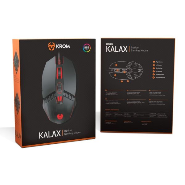 RATON OPTICO KROM KALAX - Imagen 7