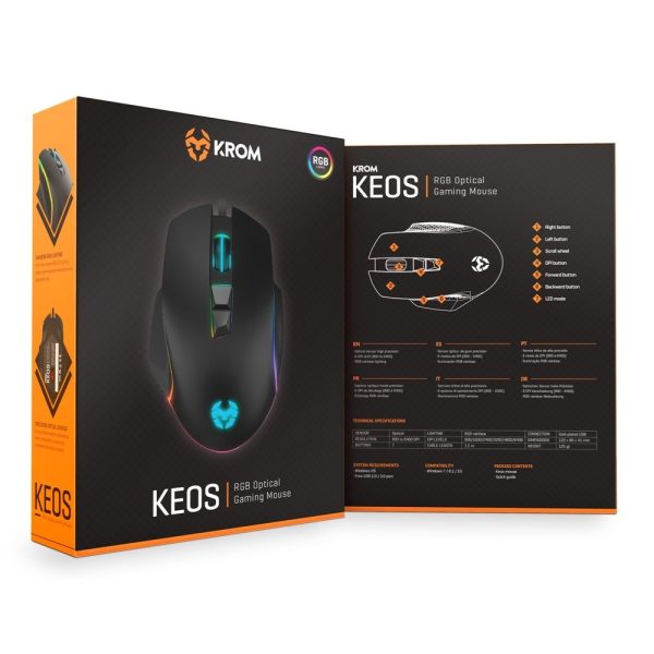 RATON OPTICO KROM KEOS - Imagen 6