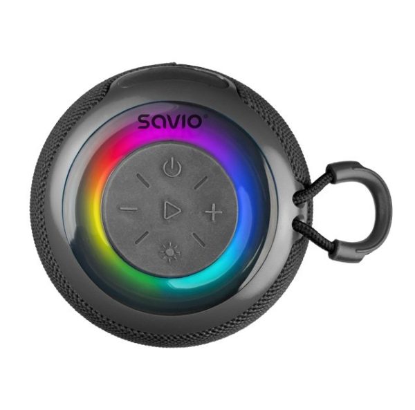 ALTAVOZ BLUETOOTH 5.0 5W NEGRO SAVIO BS-041 - Imagen 6