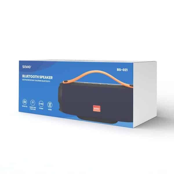 ALTAVOZ PORTATIL BLUETOOTH 10W AZUL SAVIO BS-021 - Imagen 7