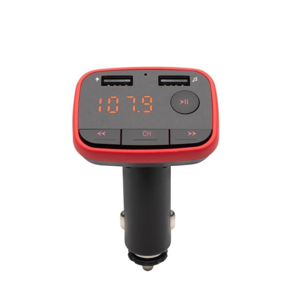 TRANSMISOR FM COCHE CON CARGADOR 2.4A SAVIO TR-10 - Imagen 5