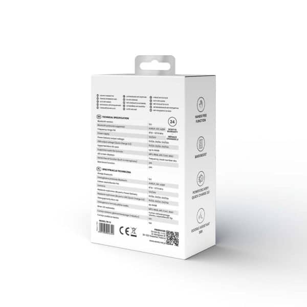 TRANSMISOR FM BLUETOOTH COCHE SAVIO TR-12 - Imagen 7
