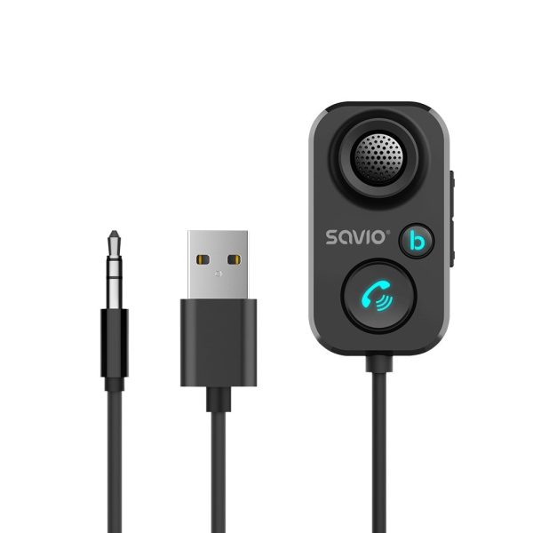 TRANSMISOR AUXILIAR BLUETOOH 5.1 COCHE SAVIO TR-13 - Imagen 6
