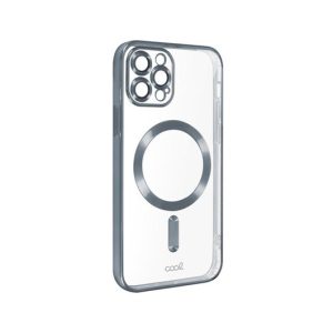FUNDA COOL IPHONE 16 PRO MAX MAG PLATA