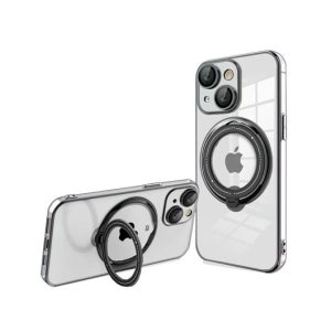 FUNDA COOL IPHONE 15 PLUS MAGNETICA RING NEGRO