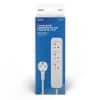 REGLETA DE 3 ENCHUFES 1.5M BLANCO SAVIO LZ-07 - Imagen 6