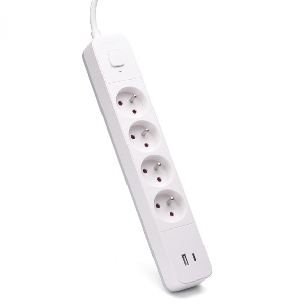REGLETA DE 4 ENCHUFES + 2*USB 1.5M SAVIO LZ-11 - Imagen 7