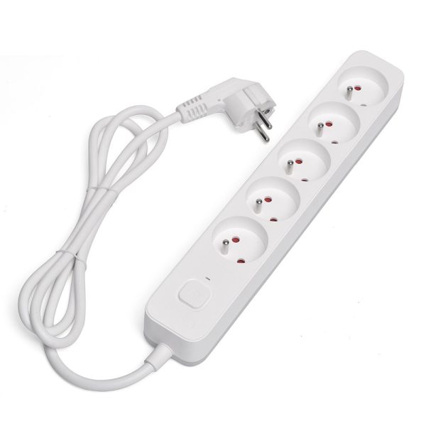REGLETA DE 5 ENCHUFES 3M BLANCO SAVIO LZ-09 - Imagen 5