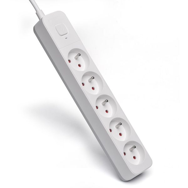 REGLETA DE 5 ENCHUFES 3M BLANCO SAVIO LZ-09 - Imagen 8