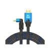 CABLE HDMI 2.1 (M) ANGULAR 8K SAVIO CL-147 1.8M - Imagen 5