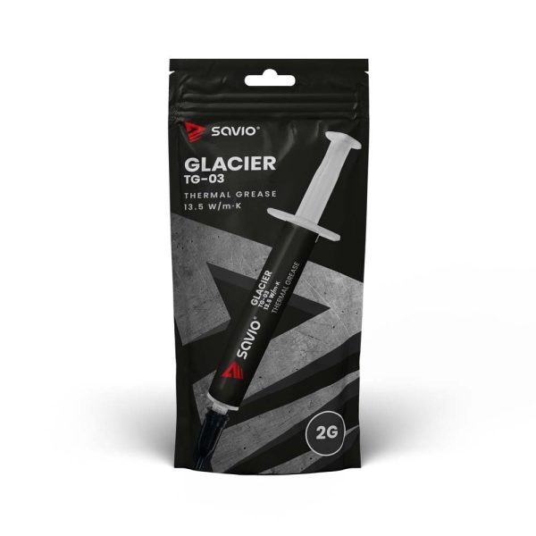 PASTA TERMICA 13.5W/M-K 2G SAVIO GLACIER TG-03 - Imagen 5