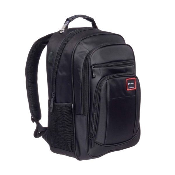MOCHILA PORTATIL UNICROSS VANGUARD 19  NEGRO - Imagen 6