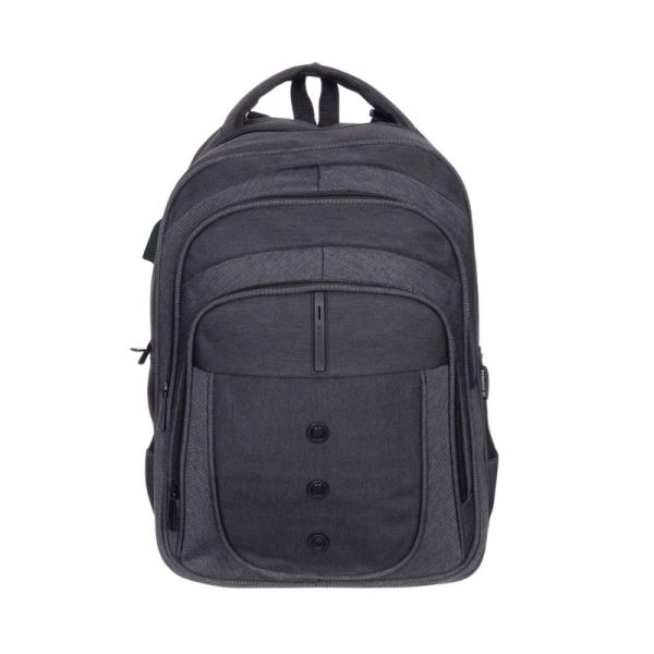 MOCHILA PORTATIL UNICROSS ELITE 19  GRIS - Imagen 5