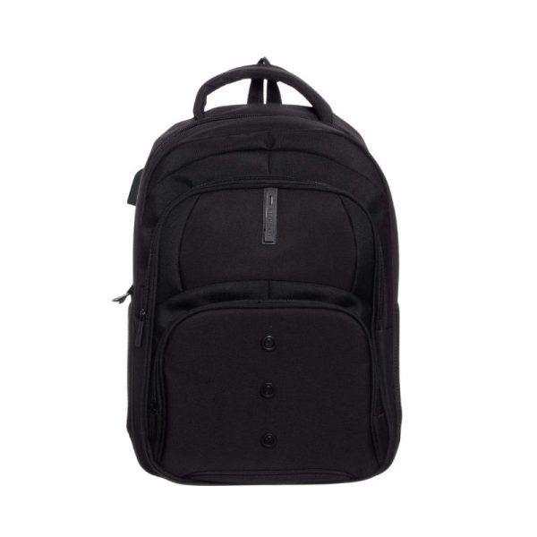 MOCHILA PORTATIL UNICROSS TRAVELL 18  NEGRO - Imagen 5