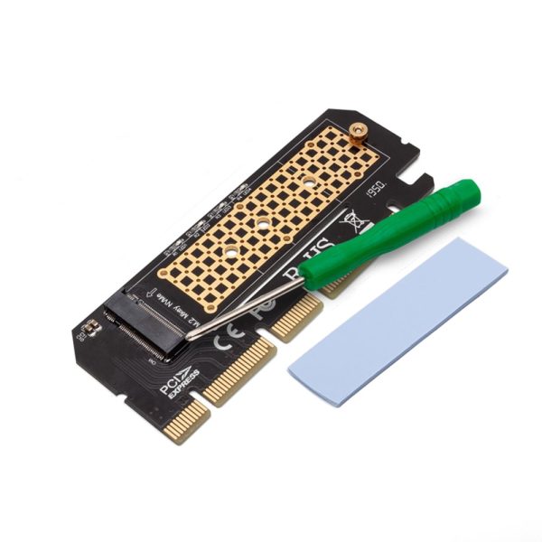 TARJETA ADAPTADORA SAVIO DE PCI-E A M2 NVME M-KEY - Imagen 5