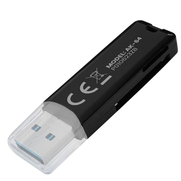 LECTOR DE TARJETAS SD - USB 3.0 NEGRO SAVIO AK-64 - Imagen 5
