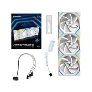 VENTILADOR 120X125 LIAN LI UNIFAN SL WIRELESS REVERSE WH