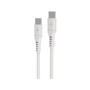 CABLE HUNE ECO USB-C A USB-C 300CM BLANCO NIEVE