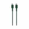 CABLE HUNE ECO USB-C A USB-C 100CM VERDE BOSQUE - Imagen 5