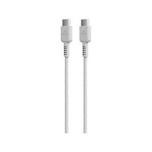 CABLE HUNE ECO USB-C A USB-C 100CM BLANCO NIEVE