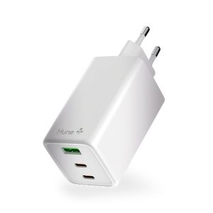 CARGADOR HUNE ECO TRIPLE 100W BLANCO NIEVE