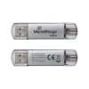 PENDRIVE COMBO 128GB USB 3.2 MEDIARANGE HIGH P.