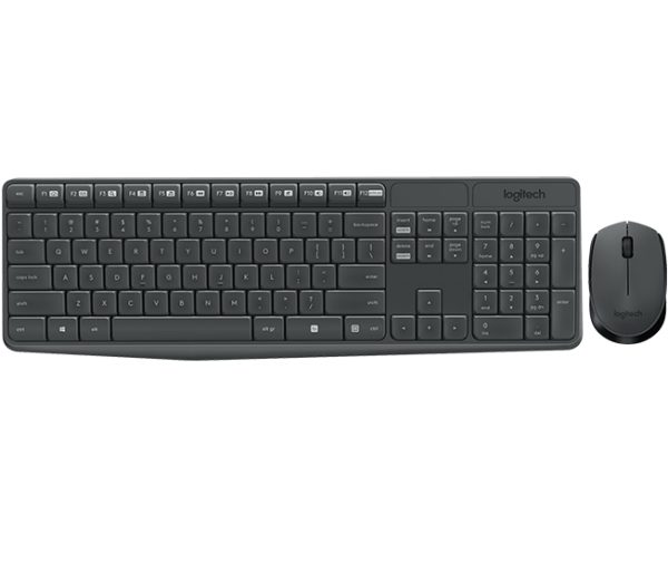 TECLADO+RATÓN LOGITECH MK235 WIRELESS NEGRO - Imagen 5