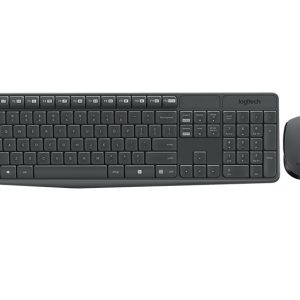 TECLADO+RATÓN LOGITECH MK235 WIRELESS NEGRO