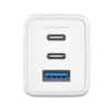 ECO CARGADOR TRIPLE 65W HUNE HURON NIEVE - Imagen 2