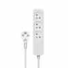 REGLETA DE 3 ENCHUFES 1.5M BLANCO SAVIO LZ-07 - Imagen 2