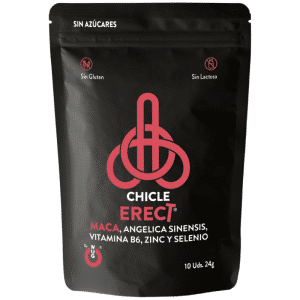 WUG SEX SENSE - ERECT CHICLE POTENCIADOR ERECCIÓN 10 UNIDADES