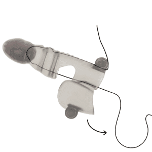 OHMAMA - FUNDA PENE Y TESTÍCULOS 3 MOTORES