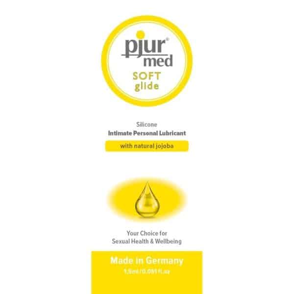 PJUR - MED SOFT GLIDE LUBRICANTE SILICONA 1.5 ML