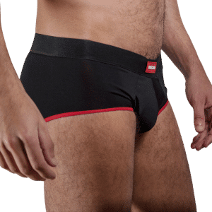 MACHO - MS24R CALZONCILLO BRIEF DARK ROJO S