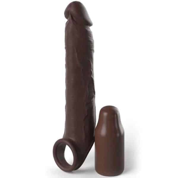FANTASY X- TENSIONS - PIPEDREAMS EXTENSION W STRAP 17,78 CM BROWN