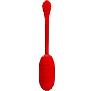 PRETTY LOVE - KIRK HUEVO VIBRADOR RECARGABLE ROJO