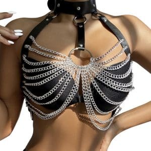 SUBBLIME - ARNÉS DE PECHO CADENAS ANILLA GRANDE TALLA ÚNICA