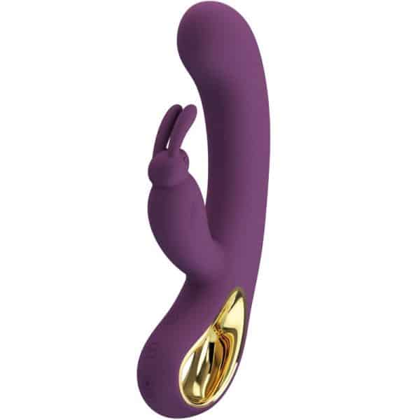 PRETTY LOVE - LIAM VIBRADOR RABBIT & PUNTO G CONTROLADO POR APP LILA