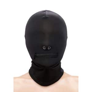 NS NOVELTIES - FETISH & FASHION PASAMONTAÑAS COMPLETO CON CREMALLERA NYLON NEGRO