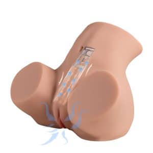 XISE - DANAE THRUSTING MASTUBADOR VAGINA REALÍSTICO CON VIBRACIÓN MULTIPOSICIÓN