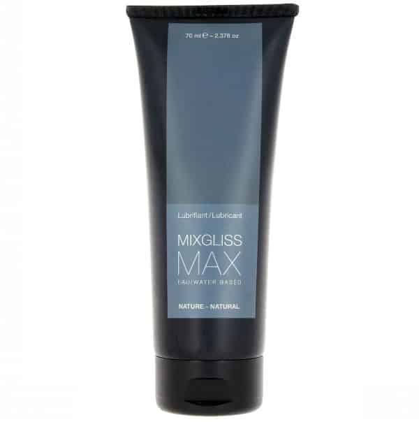 MIXGLISS - MAX LUBRICANTE ANAL BASE AGUA NATURAL 70 ML