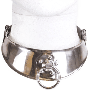 METAL HARD - COLLAR RESTRINGIDOR CON ANILLA